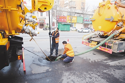 排水管网普查检测清淤工作  护安全度汛守民生安全