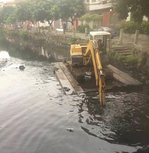广州河涌清淤，清出的淤泥运往哪里了？