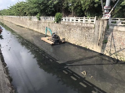 廣州河涌清淤整治 消除河涌內源污染
